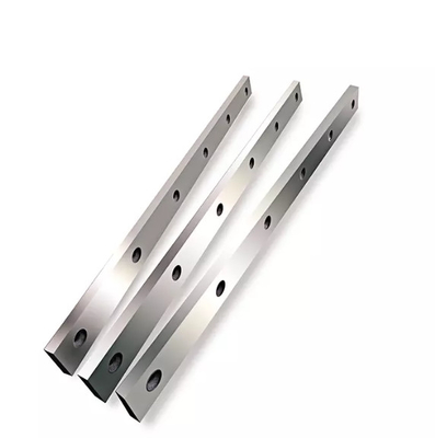 D2 แผ่นโลหะ Shear Blades ความจุตัดตามความต้องการ