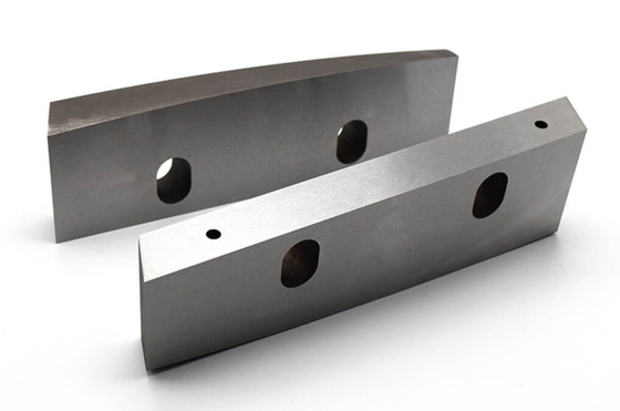 60-67 HRC Scrap Chopper Blades ท่ออลูมิเนียม HSS