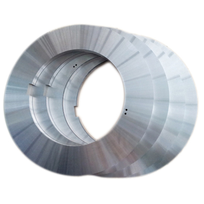 ความต้านทานการสกัด Rotary Slitter Blades โลหะ Hss ที่ม้วนเย็นและหมุนร้อน