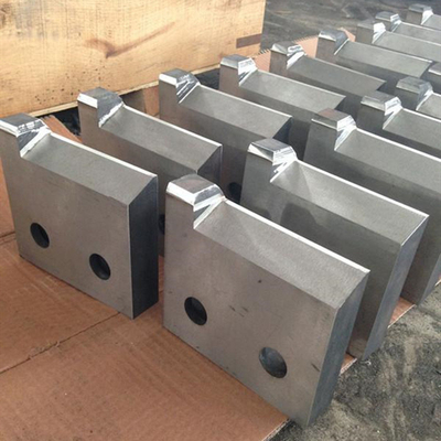 OEM Flying Shear Blade HRC 55 Rebars เหล็กบาร์ตัดเล็บ