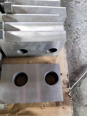 OEM Flying Shear Blade HRC 55 Rebars เหล็กบาร์ตัดเล็บ