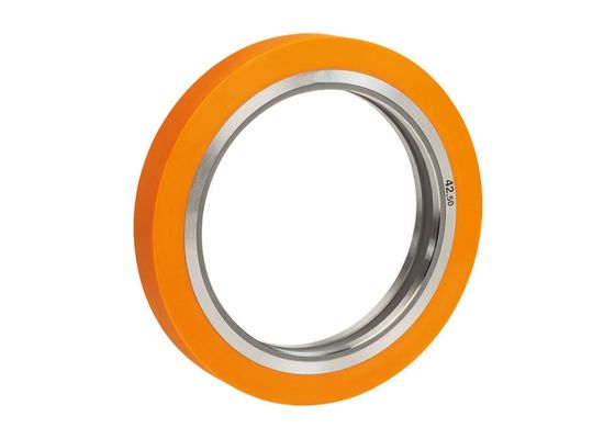 Rewinder Rubber Bonded Spacers ทนต่อการกัดกร่อน