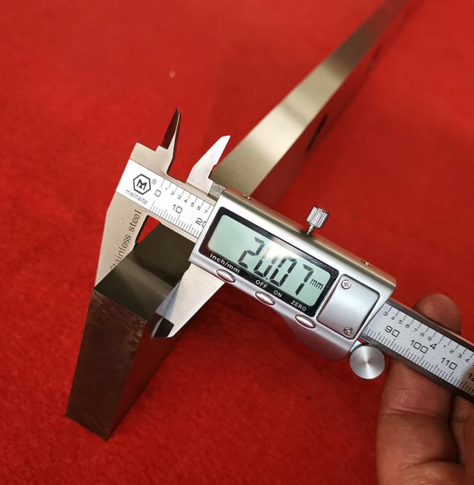 เครื่องตัดเชื้อไฮดรอลิกที่กําหนดเอง ใบมีด ใบมีดเหล็กไร้สแตนเลส ใบมีดตัด มีดเครื่องตัดโลหะ 3